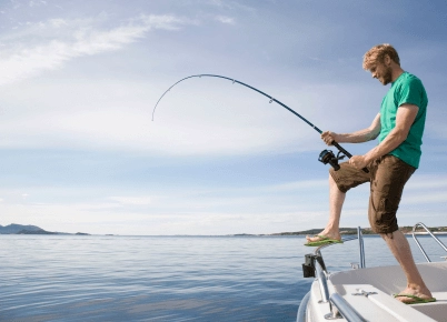go fishing