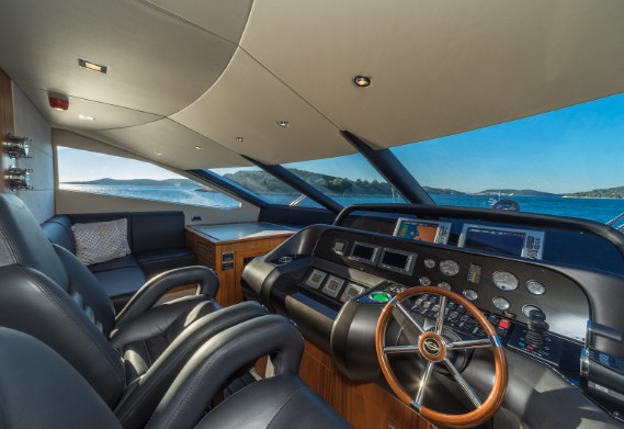 80尺（24米）英国圣汐80Yacht游艇驾驶位