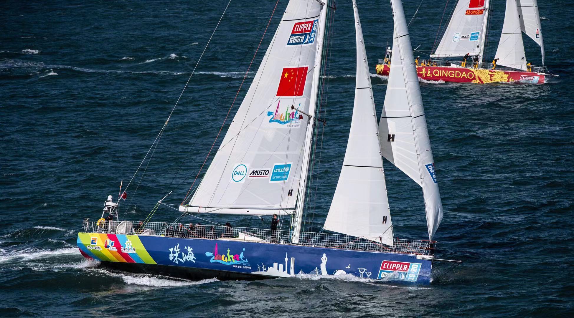 青岛21岁小伙成功完成了1.9万海里的半程环球航海