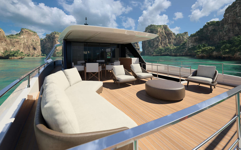 27米的法拉帝（Ferretti）90游艇价格7500万元