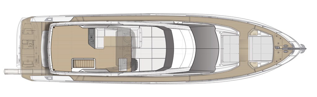 法拉帝（Ferretti）720豪华飞桥游艇