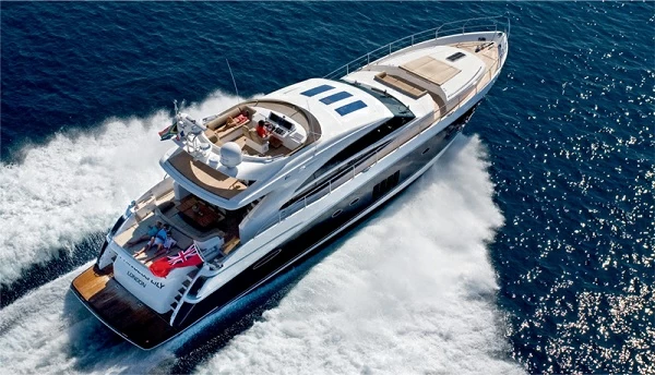 公主Princess V85游艇(26米85英尺) 附价格参数图片