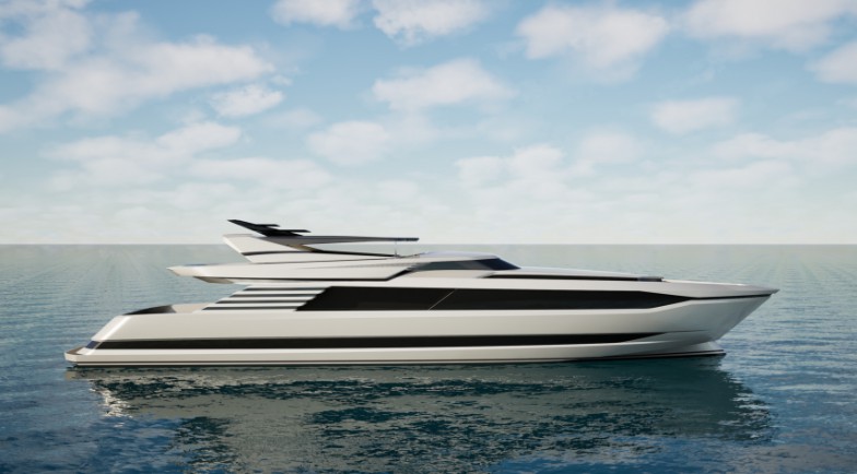 Cantieri di Pisa Akhir 44超级游艇