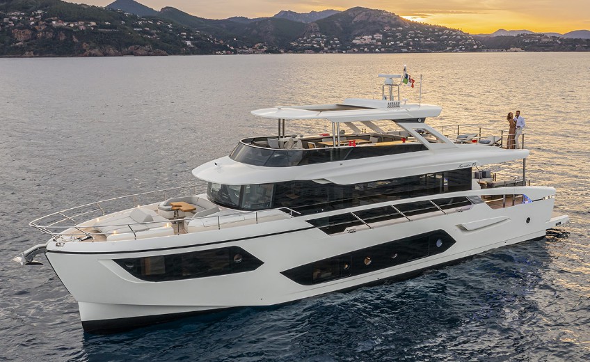 雅舶仕（Absolute）Navetta75大型探险游艇